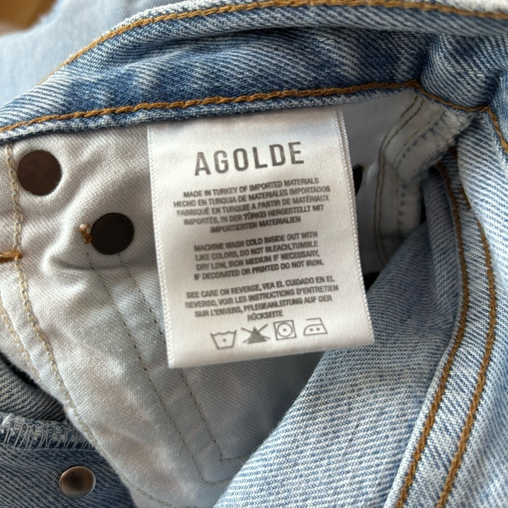 Agolde 90's Mid Rise Loose Fit in Captured - Picture 11 of 11
